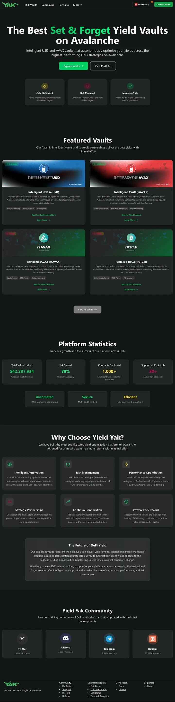 Yield Yak Screenshot