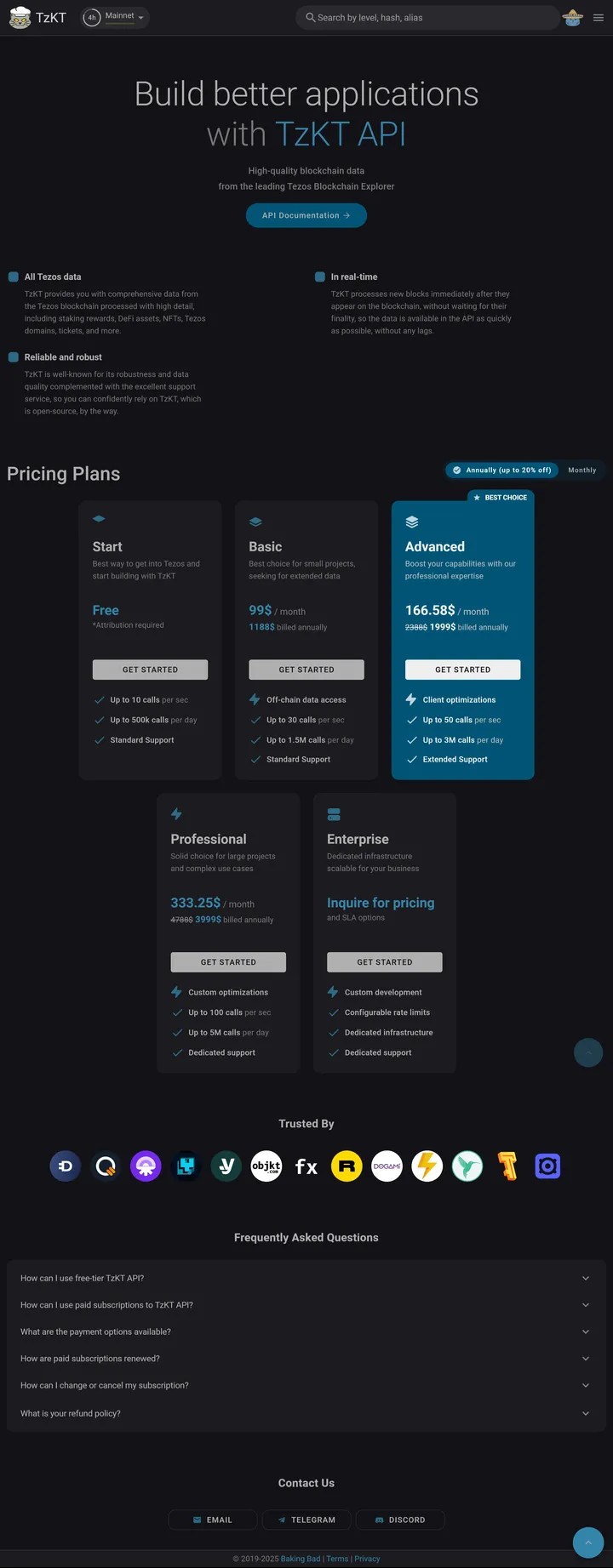 TzKT Screenshot