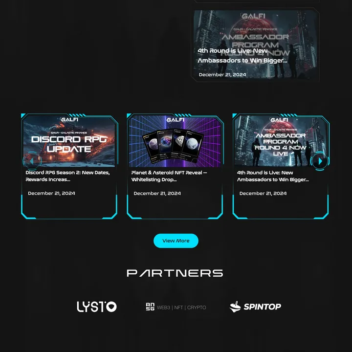 GalFi - Galactic Finance