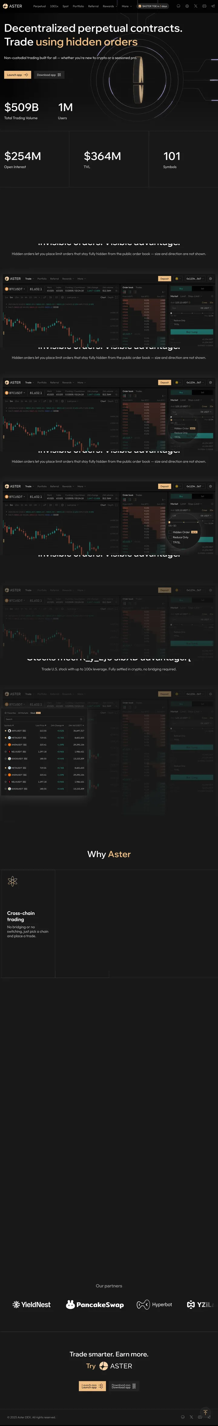Aster Screenshot