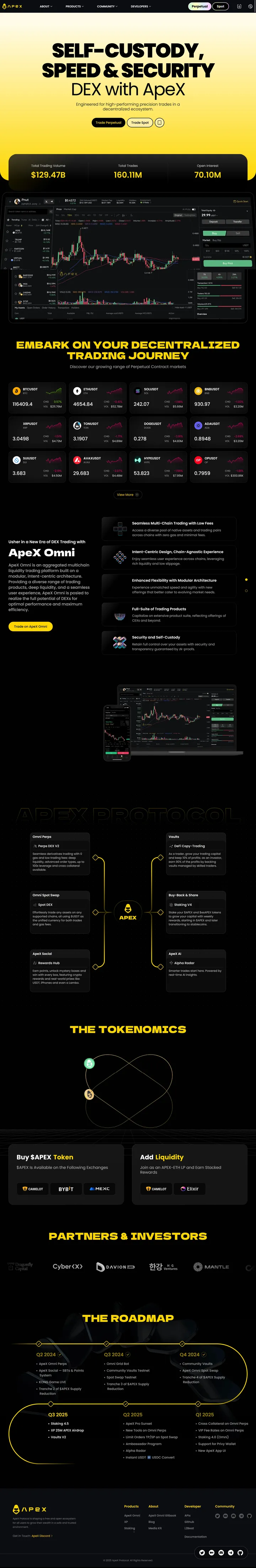 ApeX Screenshot