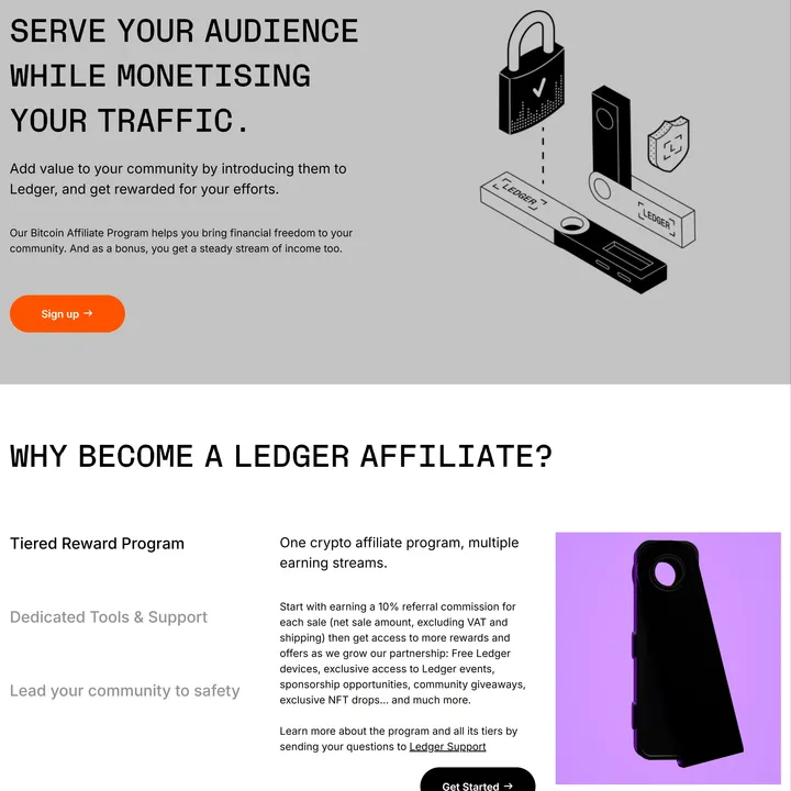 Ledger Affiliate Program