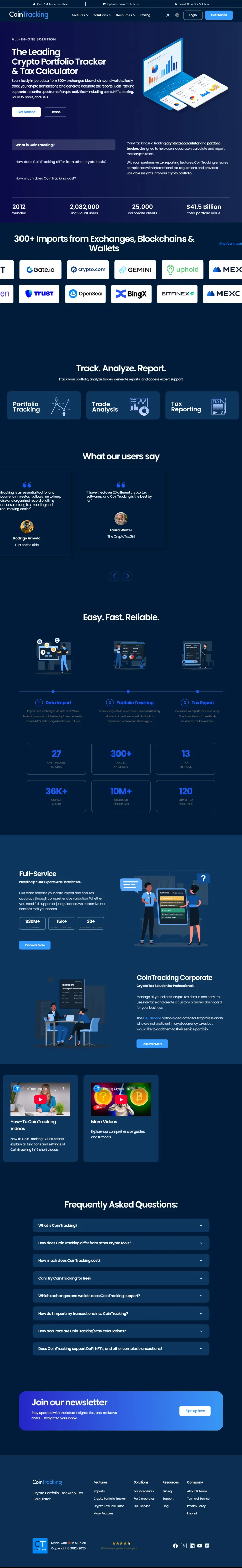 CoinTracking Screenshot Long