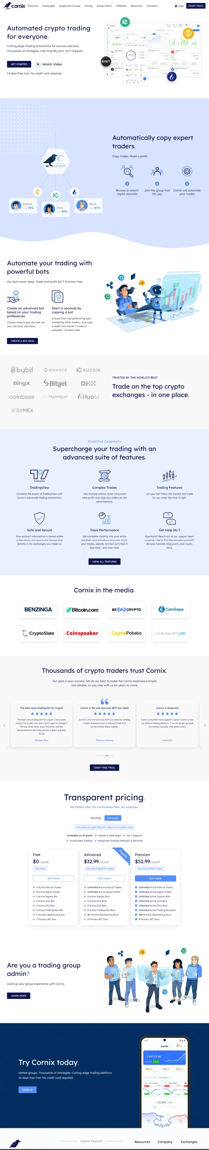 Cornix Screenshot