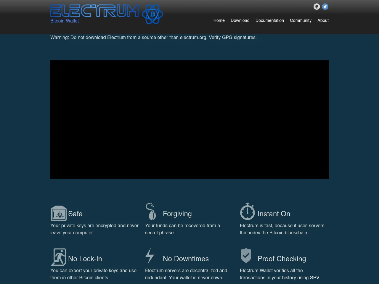 Electrum Screenshot