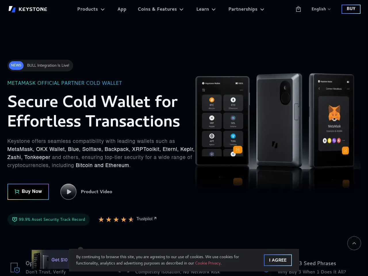 Keystone Wallet Screenshot