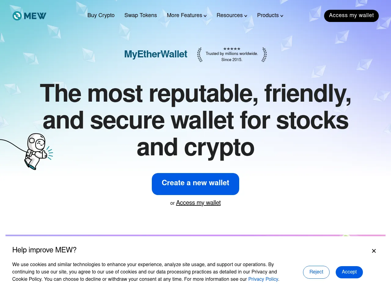 MyEtherWallet Screenshot