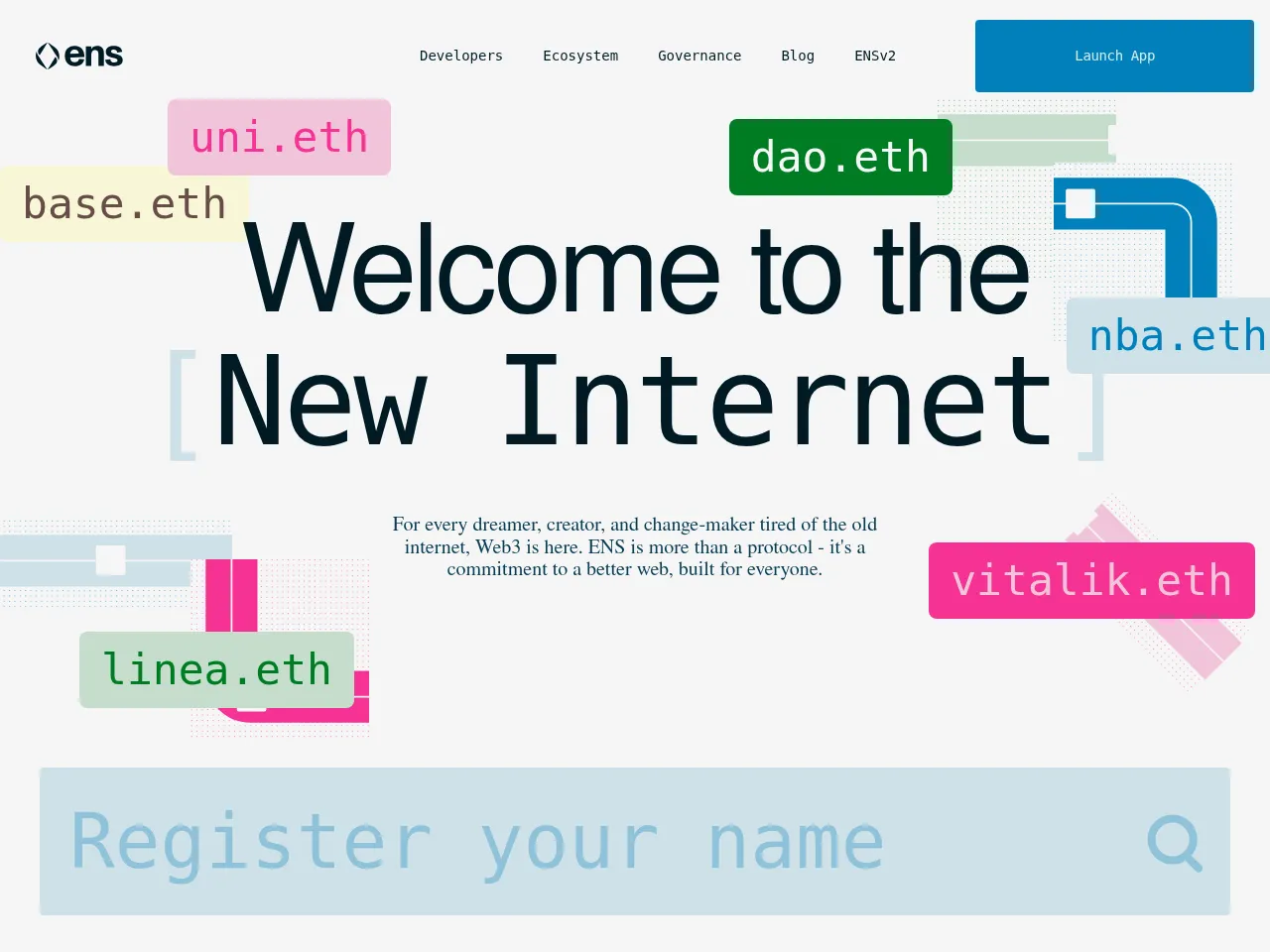 ENS - Ethereum Name Service