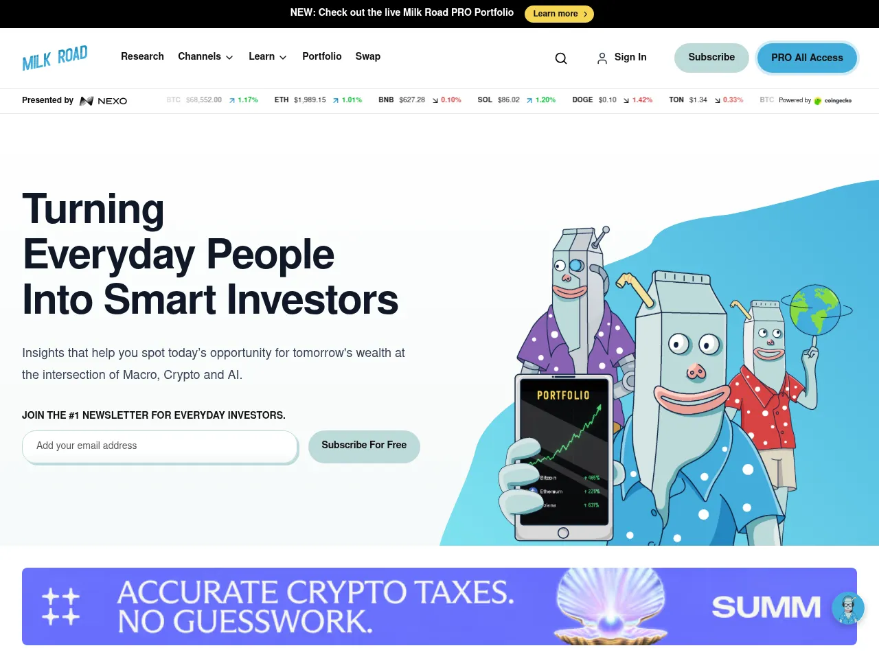 Milk Road Screenshot