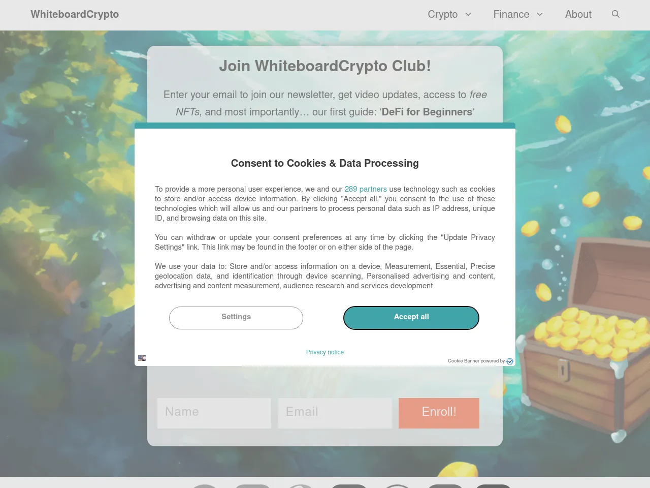 Whiteboard Crypto Screenshot