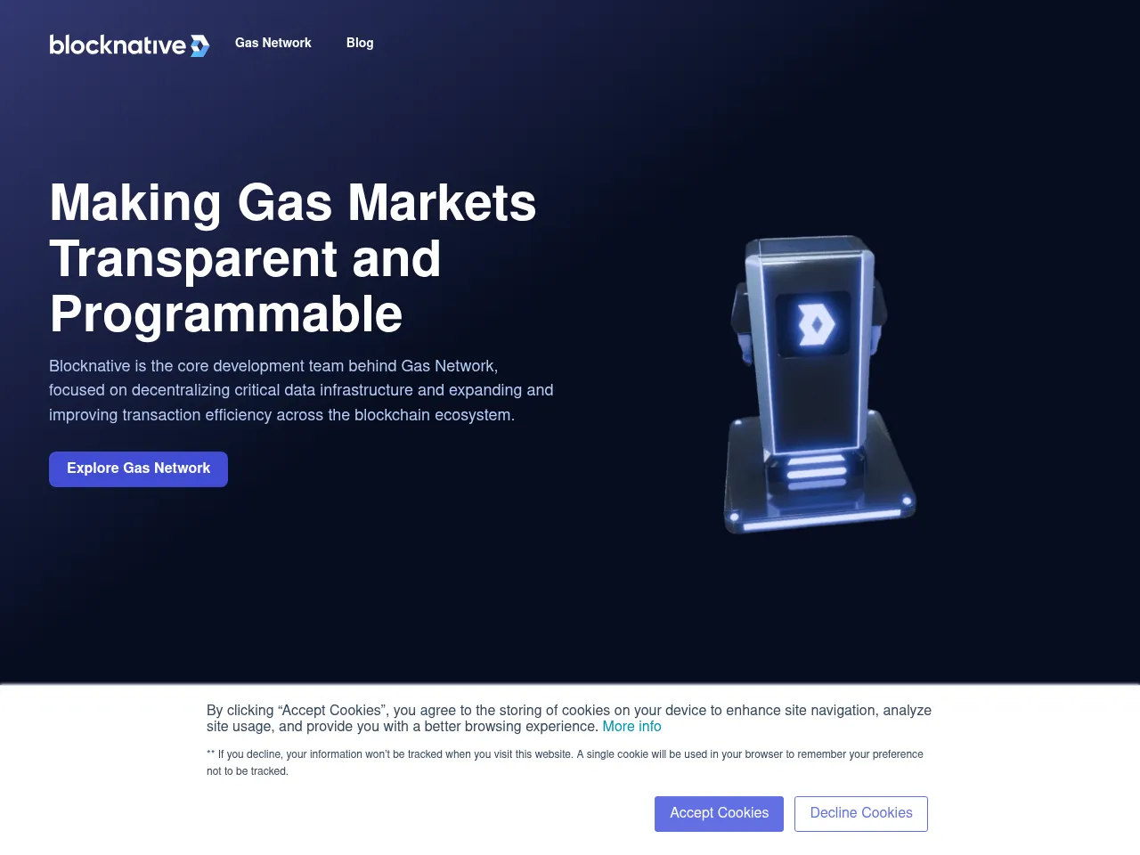 Blocknative Screenshot