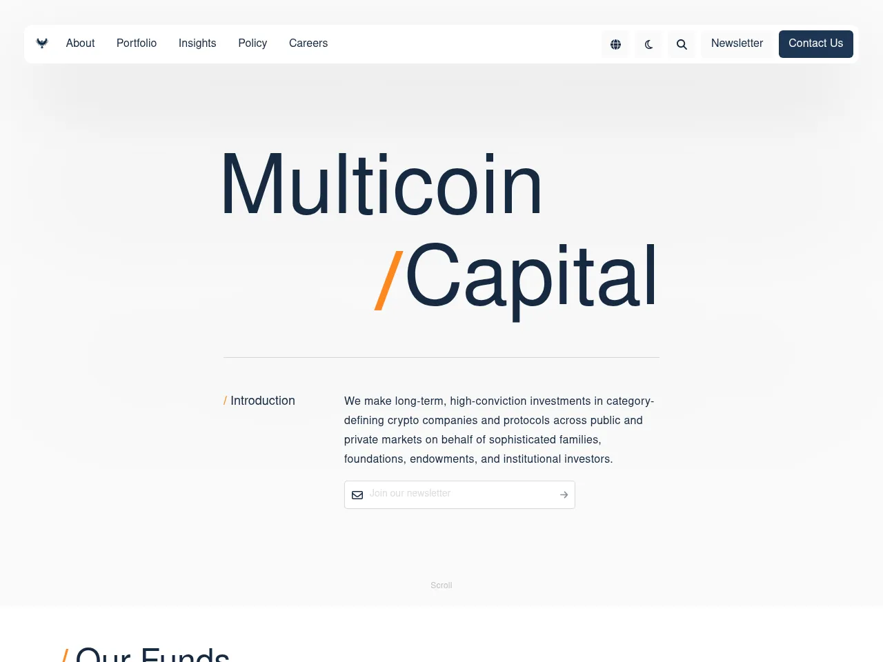 Multicoin Capital Screenshot