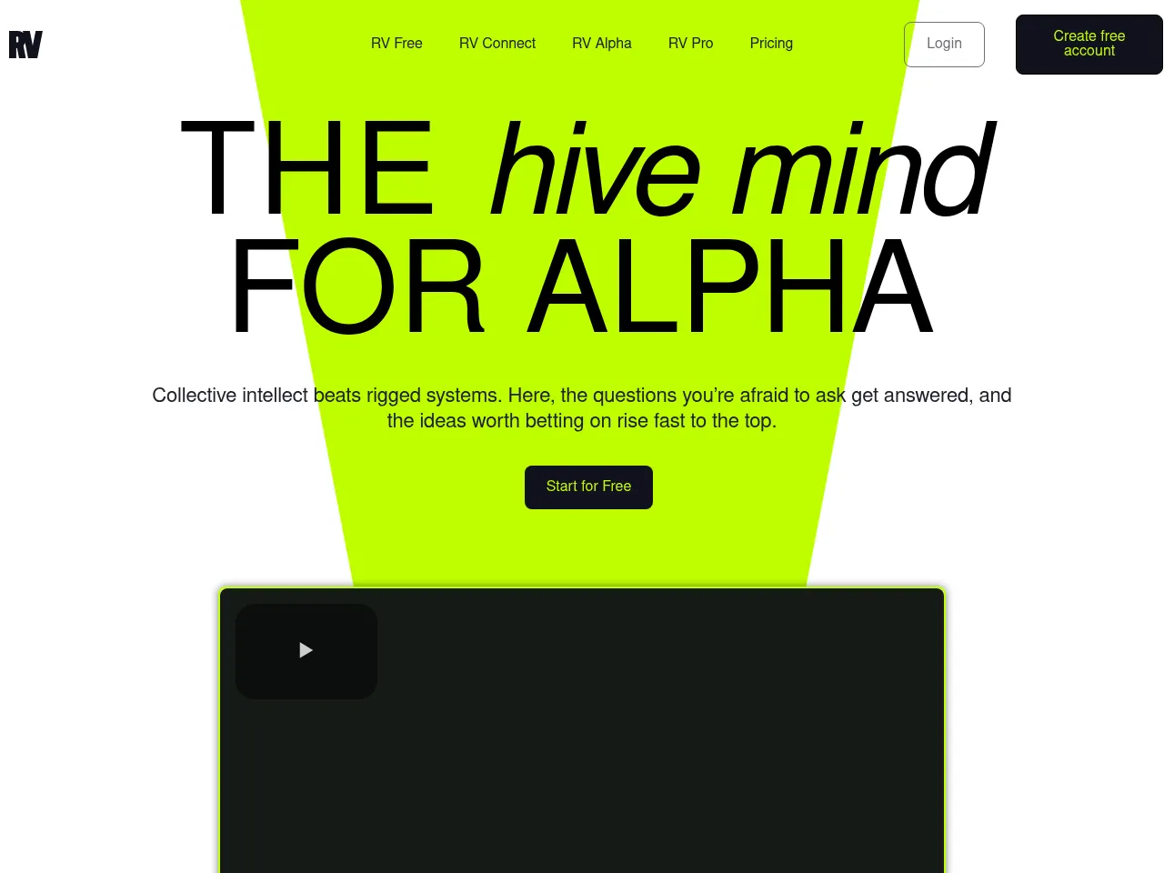 Real Vision Screenshot