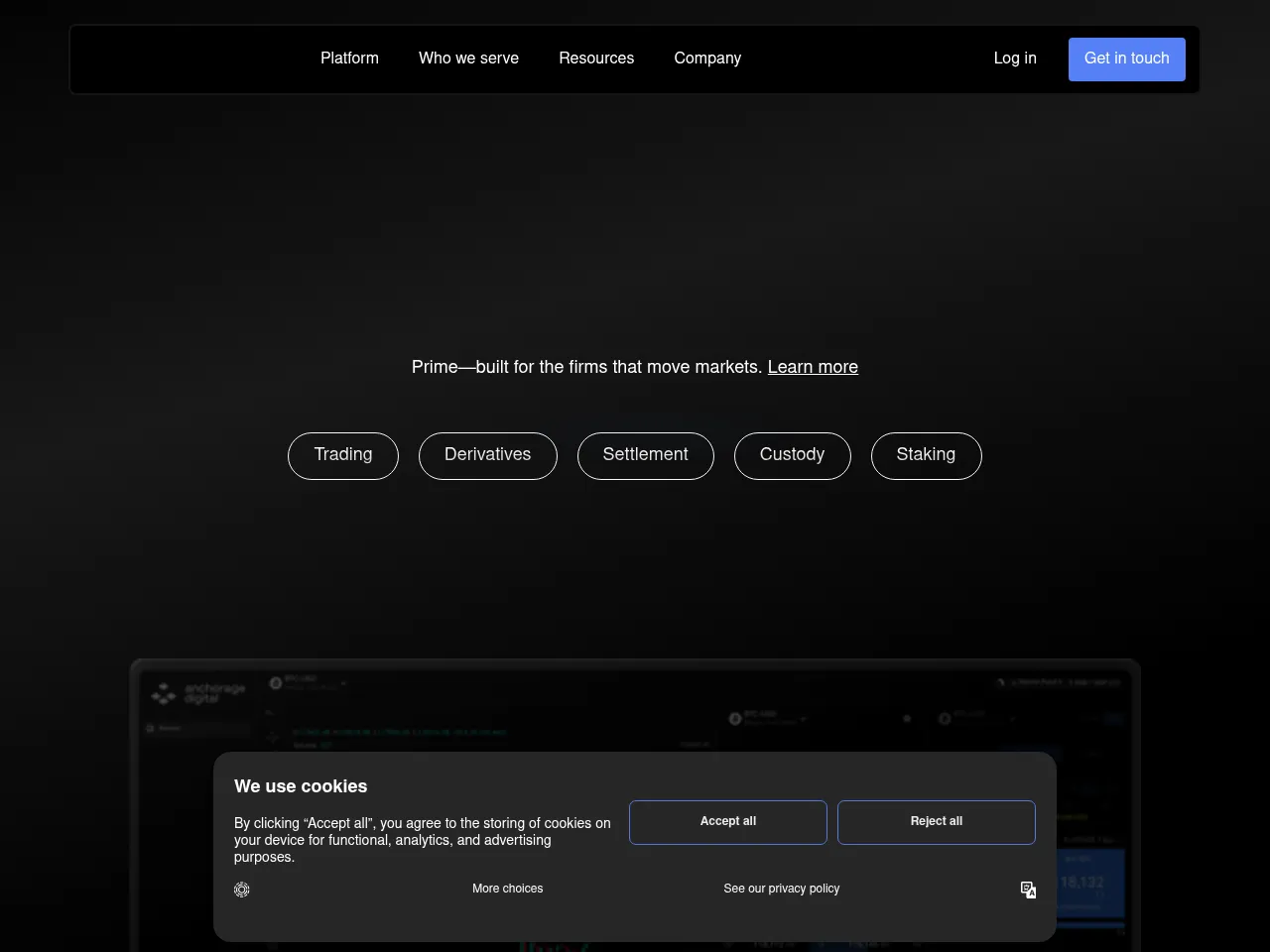 Anchorage Digital Screenshot