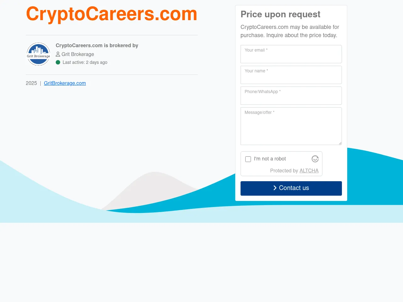 Crypto Careers Screenshot