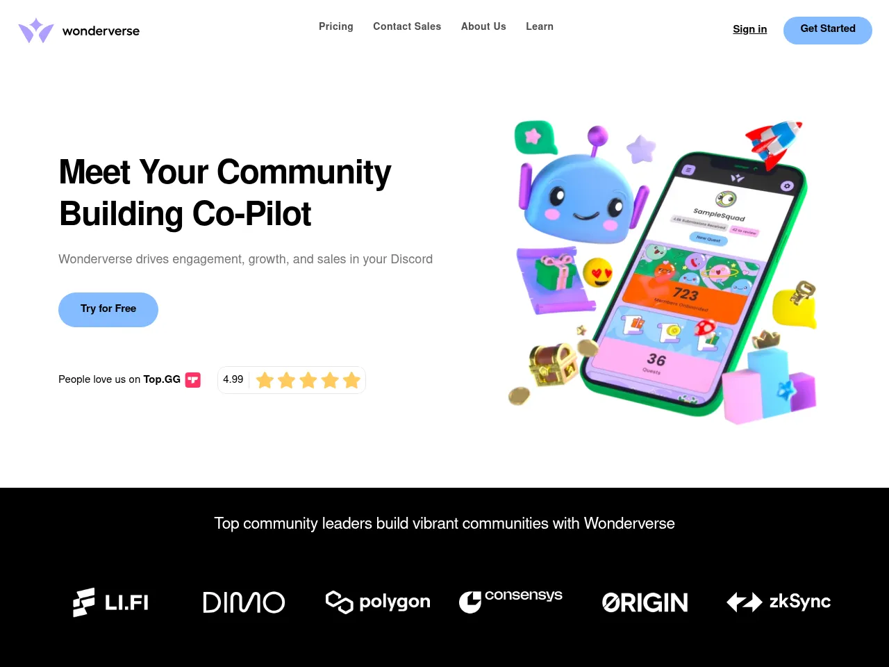 Wonderverse Screenshot